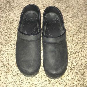 Dansko Black clogs